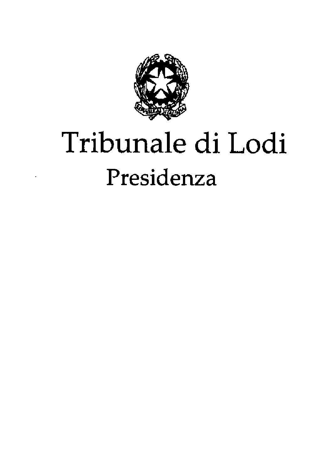 LOGO TRIBUNALE LODI